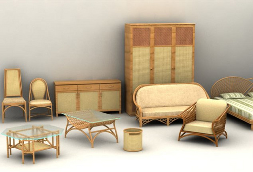 MUEBLES EN Rattan